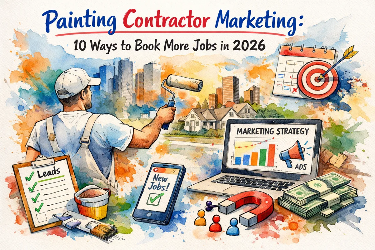 Painting Contractor Marketing: 10 Ways to Book More Jobs in 2026